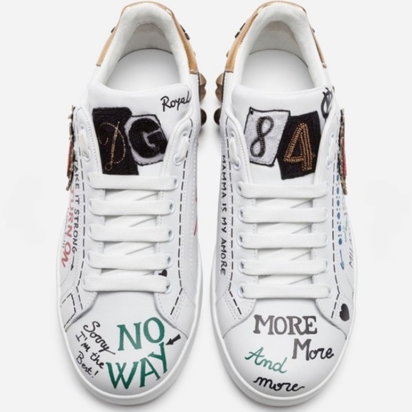 ⚡️SOLD! Dolce & Gabbana Men's Portofino Sneakers - Picture 6 of 8